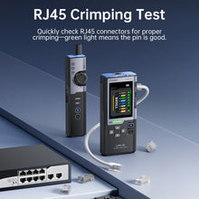 LPM-10 Network Analyzer POE Network Cable Tester Multifunctional Anti-Interference Cable Locator Port Blinking