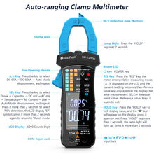 6,000-Count True-RMS AC/DC Clamp Multimeter – image 3