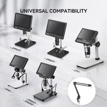 TOMLOV Heavy-Duty Flexible Arm Microscope Stand
