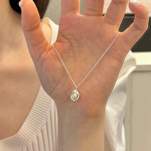 925 Sterling Silver Necklace Simple Personality Charm Pendant Choker Birthday Gift for Women Exquisite Jewelry