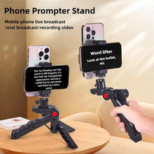 Desktop Smartphone Teleprompter Stand for Live Video