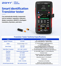 ZOYI ZT-XT1 Multimeter & Transistor Tester – image 2