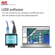 130× 4K HDMI/USB-C Measurement Microscope Camera – No Stand — image 4
