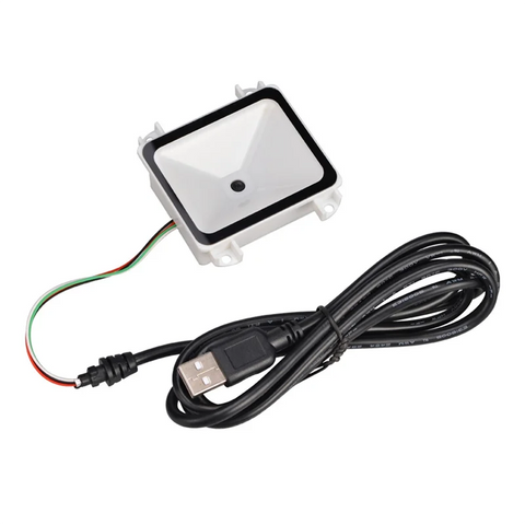Embedded Fixed-Mount 2D QR Barcode Scanner Module – USB/RS232/TTL — image 1