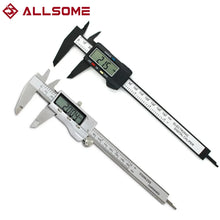 Digital Caliper Tool Stainless Steel Vernier Caliper Digital Micrometer with Large LCD Screen, Easy-Switch from Inch Metric