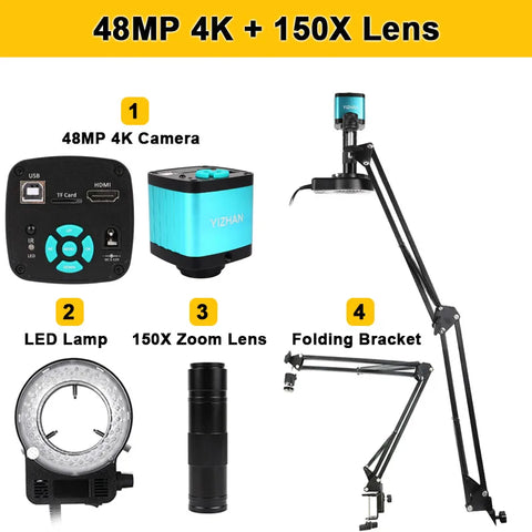 YIZHAN YZ1605-C 1080p HDMI/USB-C PCB Microscope B Set – AU Plug — image 1