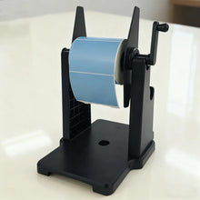 Manual Hand-Crank Label Rewinder for Barcode Printer Rolls — image 2