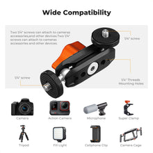 K&F Concept Dual-Ball Magic Arm with 1/4-Inch Mount — image 5