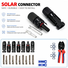 20-Piece MC4-Compatible Solar Connector Set – 10 Pairs – image 1