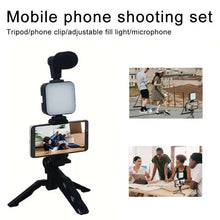 Smartphone Vlogging Starter Kit – Tripod, Microphone & LED Light — image 4