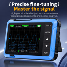 FNIRSI DSO-510 Handheld Digital Oscilloscope 48MS/s 10MHz Signal Generator ±400V 2.8'' LCD Portable Tester with Function Generat
