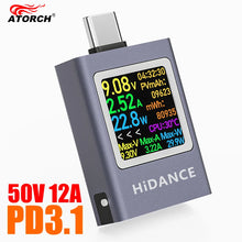 13-in-1 4.5–50 V 12 A/600 W DC Power Meter — image 2