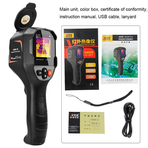 VICTOR 321 Pro 240×240 TISR USB-C Thermal Camera — image 1