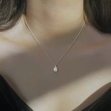 925 Sterling Silver Necklace Simple Personality Charm Pendant Choker Birthday Gift for Women Exquisite Jewelry