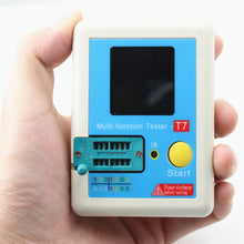 LCR-T7 Transistor Tester TFT Diode Triode Capacitance Meter LCR ESR Meter NPN PNP MOSFET IR Multifunction Tester Multimeter