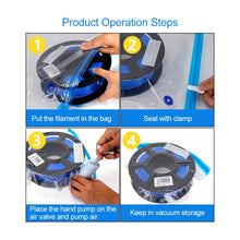 10-Pack Filament Vacuum Storage Bags with Automatic Pump — image 4