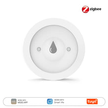 MOES Tuya ZigBee Water Leakage Detector Smart Water Flood Alarm Immersion Sensor IP66 Work With Smart Life App Remote Monitoring