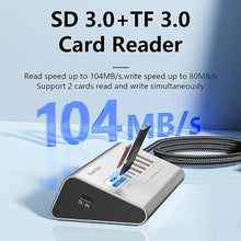 10Gbps USB 3.2 Docking Station USB Hub Type C Splitter with Card Reader Aluminum Alloy Multi 8/9 Ports Switch For PC Laptop