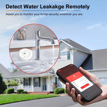 Smart Water Leak Sensor For Tuya ZigBee 3.0 Flood Leakage Sensor Alarm APP Remote Monitoring Flood Overflow for Kitchen Bathroom
