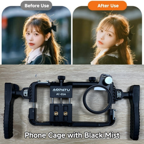 BFT-05A Smartphone Video Cage Kit with Black Mist Filter – image 1