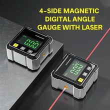 Digital Electronic Level Digital 360 Angle Fnder 4-sided Magnetic Inclinometer Protractor Precision Level Box Woodworking Tools
