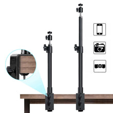 Camera & Light Desk Clamp Stand with Ball Head — image 2
