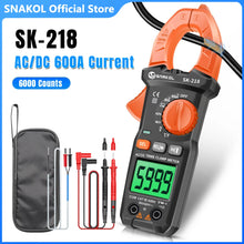 SNAKOL SK218 600A True-RMS AC/DC Clamp Meter