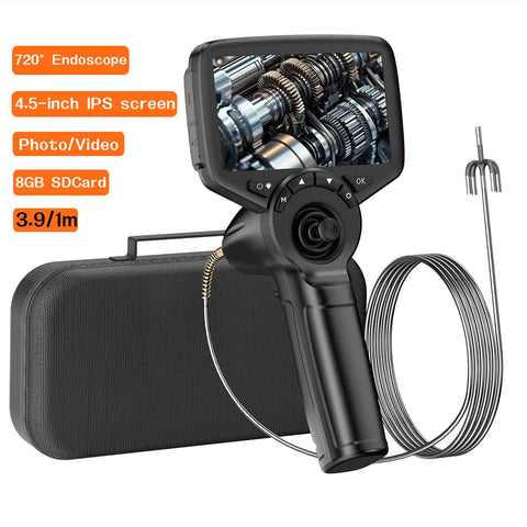 WDLUCKY LP406 3.9 mm 4-Way Articulating Borescope – 4.5-Inch — image 1