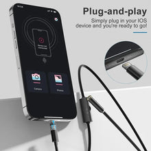 Endoscope Camera Borescope with 8 LED Lights 8mm Inspection Camera for iOS System