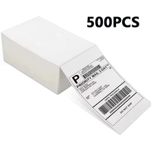 500-Pack 100 × 150 mm Direct Thermal Shipping Labels — image 1
