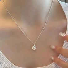 925 Sterling Silver Necklace Simple Personality Charm Pendant Choker Birthday Gift for Women Exquisite Jewelry