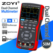 Oscilloscope Multimeter Signal Generator All-in-one Test Instrument 701/702S/703S Series 5MHz/10MHz/50MHz