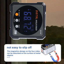 Digital Protractor Laser USB Inclinometer 360° Level Angle Finder High Precision Goniometer Magnet Tilt Measuring Tools