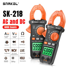SNAKOL SK218 600A True-RMS AC/DC Clamp Meter