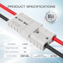 10-Pack 50A Anderson-Style DC Quick Connectors — image 4