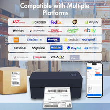 Bluetooth Thermal Printer4×6 Shipping Label Printer For Small Businesses, Desktop Thrmal Label Printers For Shipping Package