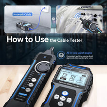NF-8209PRO Multifunction Network Cable Tester with PoE & Length Meter – product view 4