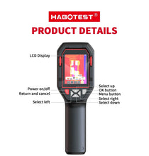 HABOTEST HT821A Rechargeable Thermal Imaging Camera -20 ~550 Waterproof Dustproof And Anti Drop Handheld Thermal Imaging