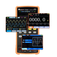 TOOLTOP 3IN1 2 Channel Digital Oscilloscope Multimeter Signal Generator 50MHz Portable Oscilloscope Lab DIY Automotive Tools