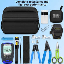 22-Piece Rechargeable FTTH Tool Kit – 15 mW VFL – image 1