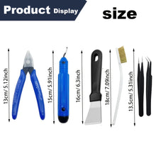 6-Piece 3D Print Finishing & Nozzle Care Tool Set - view 3