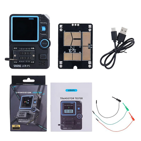 LCR-P1 Multifunction Transistor, ESR & Component Tester
