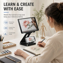 Foldable Aluminium POS Tablet & Phone Stand - view 3
