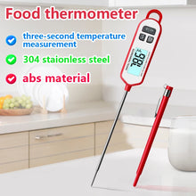 Meat Thermometer Digital, Instant Read With High Accuracy Waterproof & Backlit For Grill, BBQ, Oven, Kitchen