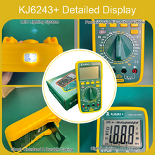 Digital LCR Meter High Precision Inductance, Capacitance, Resistance Tester with Component Analyzer Function