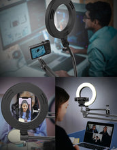 Overhead Phone Mount with Ring Light for Desk Filming — image 5