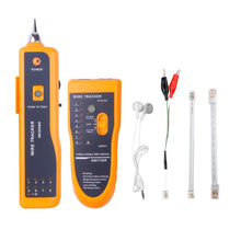 RJ45 Cat5/Cat6 Network Cable Tester & Tone Tracer – Orange — image 1