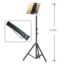 Adjustable Tripod Floor Stand for 4–14 Inch Tablets & Phones - 4