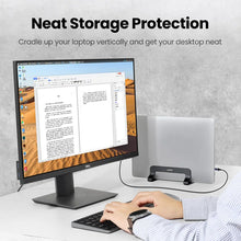 UGREEN Adjustable Dual-Slot Vertical Laptop Stand - 2