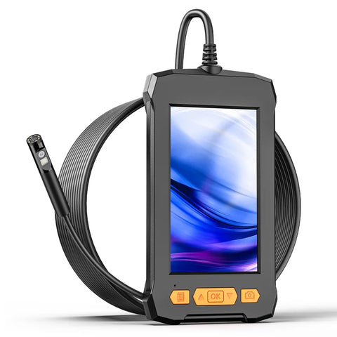 4.3-inch Dual-Lens 1080p Inspection Borescope – 5 m - view 1